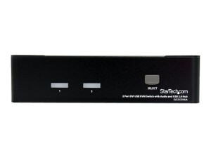 StarTech.com 2 Port DVI USB KVM Switch mit Audio und USB...
