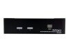 StarTech.com 2 Port DVI USB KVM Switch mit Audio und USB 2.0 Hub