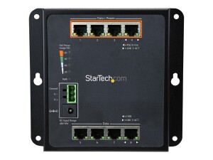 StarTech.com 8 Port POE Managed Ethernet Switch - 30W per...