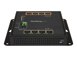StarTech.com 8 Port POE Managed Ethernet Switch - 30W per...