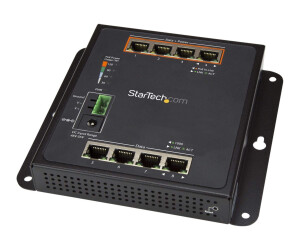 StarTech.com 8 Port POE Managed Ethernet Switch - 30W per...