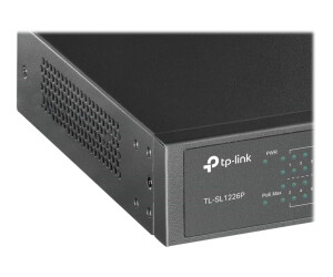 TP -Link TL -SL1226P - Switch - Unmanaged - 24 x 10/100...