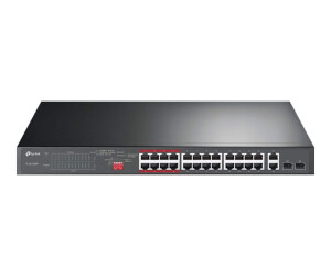 TP -Link TL -SL1226P - Switch - Unmanaged - 24 x 10/100...