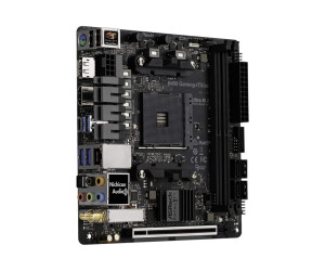 Asrock Fatal1Ty B450 Gaming -ITX/AC - Motherboard - Mini -ITX - Socket AM4 - AMD B450 Chipset - USB 3.1 Gen 1, USB -C 3.1 Gen 2 - Bluetooth, Gigabit LAN, Wi -Fi - Onboard graphic ( CPU required)