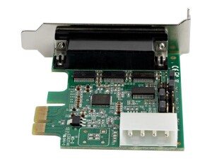 StarTech.com 4 Port Serielle PCI Express RS232 Adapter Karte - PCIe Serielle Host Controller Karte - PCIe zu Seriell DB9 - 16950 UART - Niedrig Profil Erweiterungskarte - Windows & Linux (PEX4S953LP)