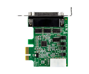 StarTech.com 4 Port Serielle PCI Express RS232 Adapter Karte - PCIe Serielle Host Controller Karte - PCIe zu Seriell DB9 - 16950 UART - Niedrig Profil Erweiterungskarte - Windows & Linux (PEX4S953LP)