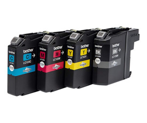 Brother LC123 Value Pack - 4er-Pack - Hohe Ergiebigkeit