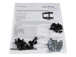 StarTech.com 8U 19" Wall Mount Network Rack -...