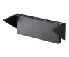 Startech.com 4 He 19 inch vertical wall mounting rack bracket made of steel - black - bracket - Suitable for wall mounting - black - 4U - 48.3 cm (19 ")