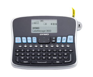 Dymo LabelMANAGER 360D - Beschriftungsgerät - s/w - Thermotransfer - Rolle (1,9 cm)