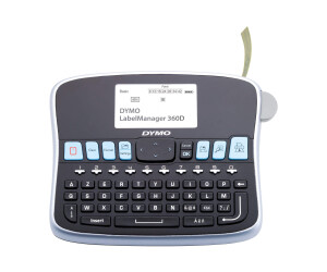 Dymo LabelMANAGER 360D - Beschriftungsgerät - s/w - Thermotransfer - Rolle (1,9 cm)
