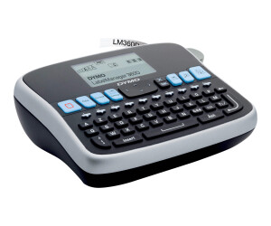 Dymo LabelMANAGER 360D - Beschriftungsgerät - s/w - Thermotransfer - Rolle (1,9 cm)