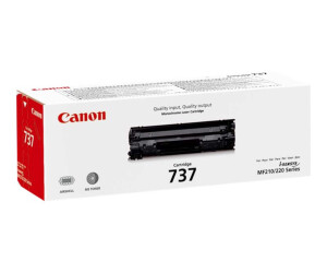Canon 737 - black - original - toner cartridge