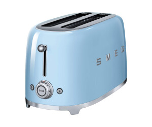 SMEG 50s Style TSF02PBEU - Toaster - 4 Scheibe