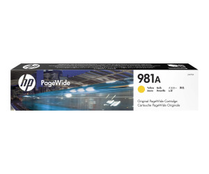 HP 981A - 69 ml - yellow - original - PageWide