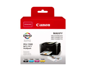 Canon PGI-1500 BK/C/M/Y multipack-4-pack pack