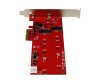 Startech.com 2x M.2 SATA SSD interface card