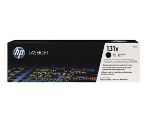 HP 131x - 2 -pack - black - original - laser jet - toner...