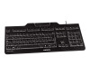 Cherry KC 1000 SC - Tastatur - USB - GB - Schwarz