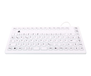 GETT TKG-086-IP68-WHITE - Tastatur - USB - Deutsch