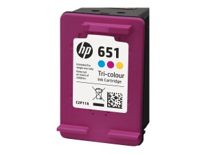 HP 651 - Farbe (Cyan, Magenta, Gelb) - original