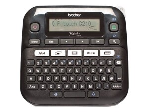 Brother P-Touch PT-D210 - Beschriftungsger&auml;t - s/w -...