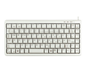 Cherry Compact-Keyboard G84-4100 - Tastatur - PS/2, USB