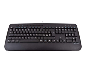 V7 KU300IT - Tastatur - USB - QWERTY - Italienisch