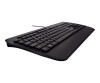 V7 CKU300ES - keyboard and mouse set - USB - Qwerty