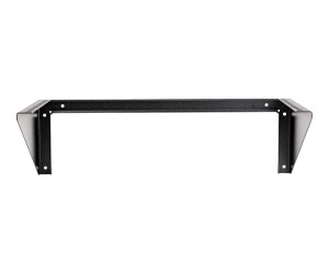 StarTech.com 5HE Vertikales Wandmontage-Rack - 19 Zoll Low Profile Open Wall Mounting Bracket - Netzwerk/Serverraum/Daten/AV/IT/Patch Panel/Kommunikations-/Computergeräte - mit Käfigmuttern/Schrauben (RK519WALLV)