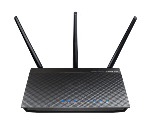 ASUS RT-AC66U - Wireless Router - 4-Port-Switch