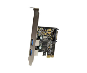 Startech.com 2 Port USB 3.0 Superspeed PCI Express Interface card with SATA power connection