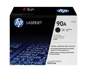 HP 90A - Schwarz - original - LaserJet - Tonerpatrone...