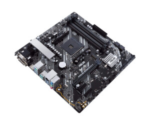 ASUS PRIME B450M-A II - Motherboard - micro ATX - Socket AM4 - AMD B450 Chipsatz - USB 3.2 Gen 1, USB 3.2 Gen 2 - Gigabit LAN - Onboard-Grafik (CPU erforderlich)