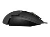 Logitech Gaming Mouse G502 (Hero) - Maus - optisch - 11 Tasten - kabellos, kabelgebunden - 2.4 GHz - kabelloser Empfänger (USB)