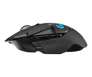 Logitech Gaming Mouse G502 LIGHTSPEED - Maus - optisch - 11 Tasten - kabellos, kabelgebunden - 2.4 GHz - kabelloser Empfänger (USB)