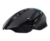 Logitech Gaming Mouse G502 Lightspeed - Mouse - Visually - 11 keys - wireless, wired - Lightspeed - Wireless recipient (USB)