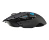 Logitech Gaming Mouse G502 Lightspeed - Mouse - Visually - 11 keys - wireless, wired - Lightspeed - Wireless recipient (USB)