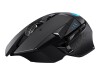 Logitech Gaming Mouse G502 LIGHTSPEED - Maus - optisch - 11 Tasten - kabellos, kabelgebunden - 2.4 GHz - kabelloser Empfänger (USB)