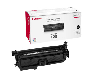 Canon 723 BK - Schwarz - original - Tonerpatrone