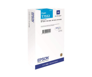 Epson T7552 - 39 ml - size XL - cyan - original