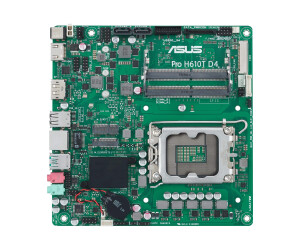 ASUS PRO H610T D4 -CSM - Motherboard - Thin Mini ITX -...