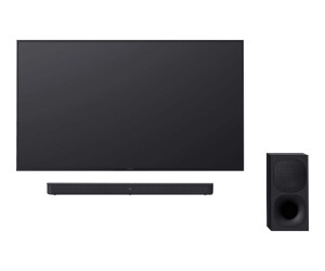 Sony HT-S400 - Soundleistensystem - für TV - 2.1-Kanal - kabellos - Bluetooth - 330 Watt (Gesamt)