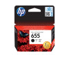 HP 655 - 14 ml - Schwarz - original - Tintenpatrone
