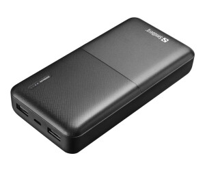 Sandberg Saver - Powerbank - 20,000 mAh - 2.4 a - 2 output connection points (USB)