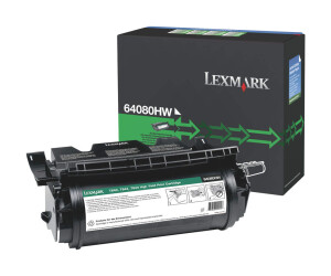 Lexmark Hohe Ergiebigkeit - Schwarz - Original