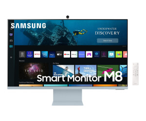 Samsung S32BM80BUU - M8 Series - LED monitor - Smart - 80...