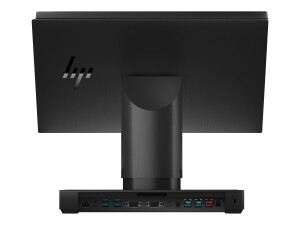 HP Engage One Pro - All-in-One (Komplettlösung) - 1 x Core i3 10100E / 3.2 GHz - RAM 8 GB - SSD 256 GB - NVMe, TLC - UHD Graphics 630 - 1GbE, Wi-Fi 6 - WLAN: Bluetooth 5.0, 802.11a/b/g/n/ac/ax - Win 10 IoT Enterprise 2019 LTSC 64-bit - Monitor: LED 39.6 c