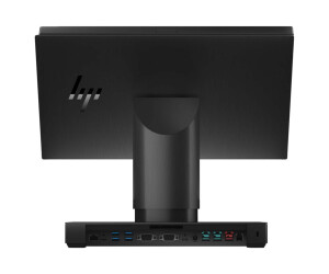 HP Engage One Pro - All-in-One (Komplettlösung) - 1 x Core i3 10100E / 3.2 GHz - RAM 8 GB - SSD 256 GB - NVMe, TLC - UHD Graphics 630 - GigE - WLAN: Bluetooth 5.0, 802.11a/b/g/n/ac/ax - Win 10 IoT Enterprise 2019 LTSC 64-bit - Monitor: LED 39.6 cm (15.6")