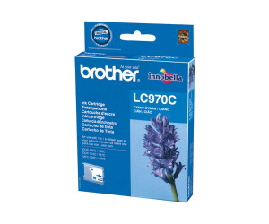 Brother LC970C - Cyan - original - ink cartridge